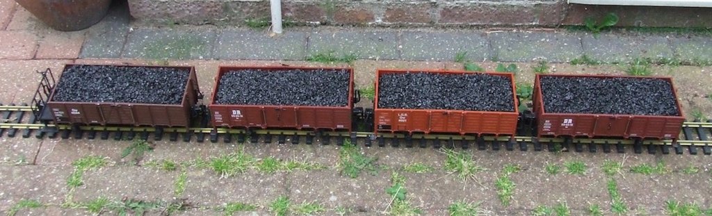 Hay Bros FLOOD LOADED LUMP COAL Fits FVM Southern Silverside Coal Gondolas** 