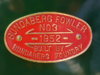 Bundaberg Fowler No 3 Manufacurers Plate.JPG