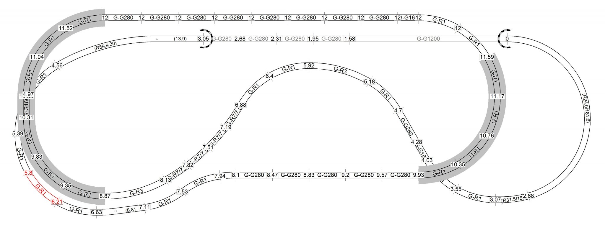 Garden railroad layout plans on sale