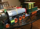 MB boiler on chassis with cab, tender and bogie.JPG