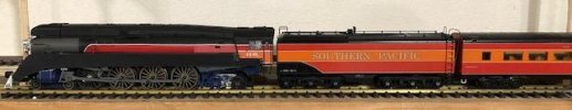 Southern Pacific Aristo-Craft Daylight Tender MTH Coach.jpg