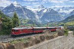 Miniature RhB train in alpine garden.png