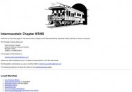 Intermountain Chapter NRHS